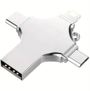 Idikk USB, USB Type C, Lightning, Micro USB OTG Adapter