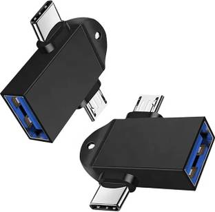 Iqoniqe USB Type C, Micro USB, USB OTG Adapter