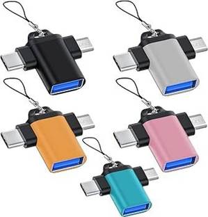 LLFS Micro USB, USB Type C OTG Adapter