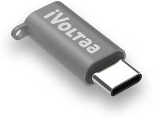 iVoltaa Micro USB, USB Type C OTG Adapter