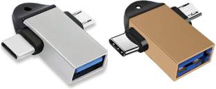 Wicflex USB Type C, Micro USB, USB OTG Adapter
