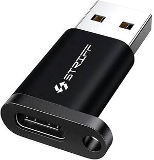STRIFF USB Type C OTG Adapter OTG Type-A to Type-C, USB to Type-C Connector for All USB& Type-C Devices