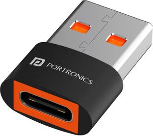 Portronics USB Type C, USB OTG Adapter