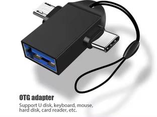 MEHTAZ USB, Micro USB, USB Type C OTG Adapter