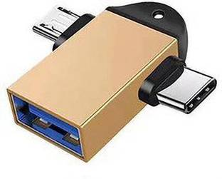 Ravbelli USB, Micro USB, USB Type C OTG Adapter