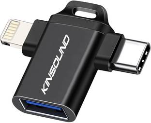 Kinsound Lightning, USB Type C OTG Adapter
