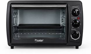 Prestige 19-Litre Oven Toaster Grill OTG POTG 19PCR, Black