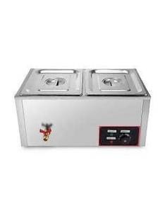 KHUSHI UDYOG 35-Litre Oven Toaster Grill OTG Commercial SS Bain Marie Food Warmer 2 Container Electric...
