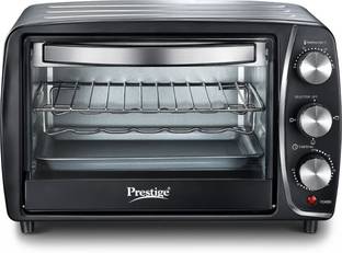 Prestige 16-Litre Oven Toaster Grill OTG POTG16A 1200W |Bake,Grill,Toast | High Efficiency Heaters, Bl...