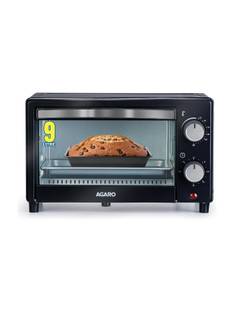 AGARO 9-Litre Oven Toaster Grill OTG Marvel-33266, Bake, Toast, Roast, Grill, Adjustable Temp. & Timer...