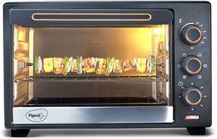 Pigeon 25-Litre Oven Toaster Grill OTG With Rotisserie 1400W | Toast,Grill, Bake & Roast| Heat Resista...