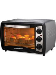 Morphy Richards 20-Litre Oven Toaster Grill OTG 20R510062, Black/Silver