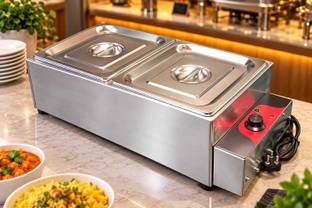 Hanumi 11-Litre Oven Toaster Grill OTG Stainless Steel Food Warmer for Hotels, Catering & Restaurants,...