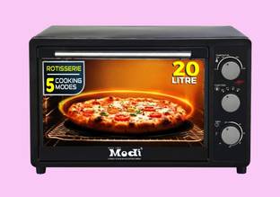 MODI 20-Litre Oven Toaster Grill OTG MOTG20L_28, Black