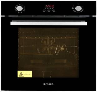 FABER 80-Litre Oven Toaster Grill OTG Built-in oven with 10 Functions & Rotisserie Touch Control FBIO ...