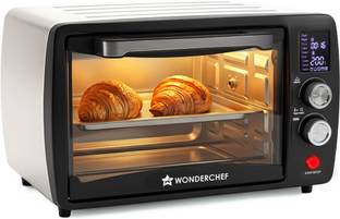 WONDERCHEF 23-Litre Oven Toaster Grill OTG Digital, Black