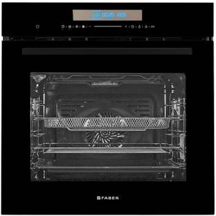 FABER 81-Litre Oven Toaster Grill OTG Built-in oven with 14 Functions Air frying FBIO 81L 14F AF BK, B...