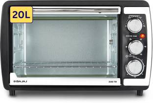 BAJAJ 20-Litre Oven Toaster Grill OTG 2000 TM, Black