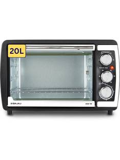 BAJAJ 20-Litre Oven Toaster Grill OTG 2000 TM, Black