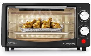 Longway 12-Litre Oven Toaster Grill OTG Royal, Black