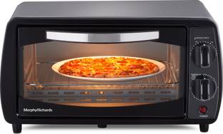 Morphy Richards 10-Litre Oven Toaster Grill OTG 10 BL(510065), Black and sliver