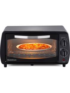 Morphy Richards 10-Litre Oven Toaster Grill OTG 10 BL(510065), Black and sliver