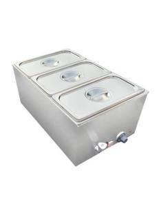KHUSHI UDYOG 35-Litre Oven Toaster Grill OTG Stainless Steel Table TOP Electric BAIN Marie 3 Container...