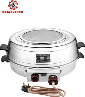 BAJAJ VACCO 15-Litre Oven Toaster Grill OTG ROUND BAKING GRILLING RBO -4 15", Silver
