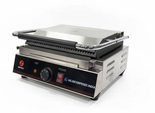 HGEI 10-Litre Oven Toaster Grill OTG Jumbo Sandwich griller for cafes and restaurants, SILVER