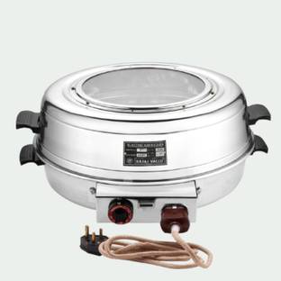 BAJAJ VACCO 12-Litre Oven Toaster Grill OTG ROUND BAKING GRILLING RBO - 02 12 Inch, Silver