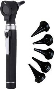 AMAZECARE Otoscope LED Light with 2 AA Batteries and 2 year warranty on bulb Otoscope