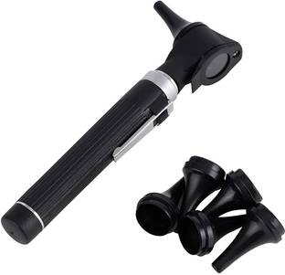 ACU-CHECK Optic Mini Pocket Otoscope Set LED Ear Scope Medical Diagnostic ENT Otoscope