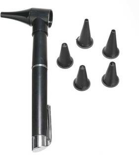 ACU-CHECK Mini Otoscope Kit High Resolution LED Ear Light Pocket Clip Otoscope 5 speculas Otoscope