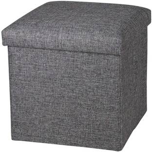 NUVIO Solid Wood Cube Ottoman