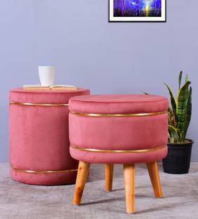 ShadowKart Solid Wood Standard Ottoman