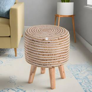 HOMESTIC Solid Wood Standard Ottoman