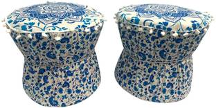 POSHMANDALA Fabric Standard Ottoman