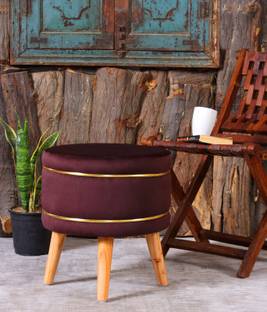 ShadowKart Solid Wood Standard Ottoman