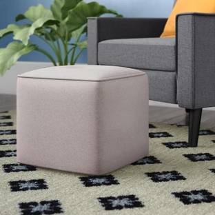 Woodilla Fabric Cube Ottoman