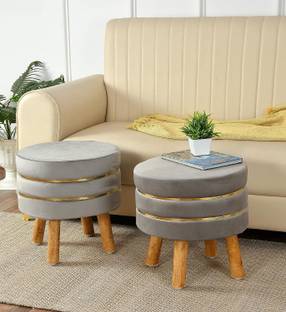 PLATINUMCRAFT Solid Wood Standard Ottoman