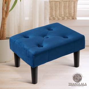 THANGLALA Solid Wood Pouf