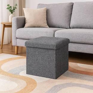 ShadowKart Solid Wood Cube Ottoman