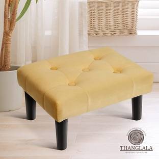 THANGLALA Solid Wood Pouf