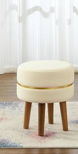 Dazzle Dreams Solid Wood Standard Ottoman