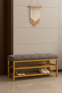 FLORIVA Metal Standard Ottoman