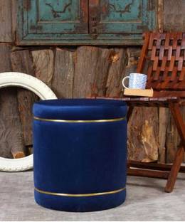 Unique Creation Handicrafts Solid Wood Pouf