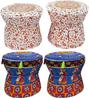 POSHMANDALA Bamboo Standard Ottoman