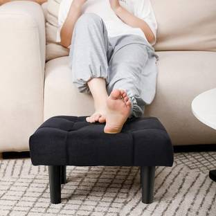 ENIQE STORE Solid Wood Pouf