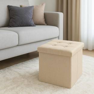 ZROY ENTERPRISE Fabric Cube Ottoman