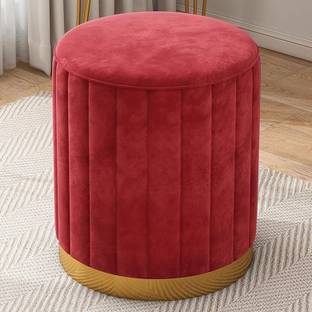 FLORIVA Solid Wood Standard Ottoman